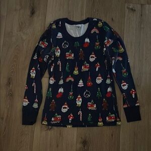 Hanna Andersson Navy Holiday Sweater